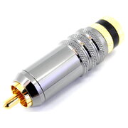 PLUG RCA Teflon Hi-End, black, gold-plated CKI156J.jpg