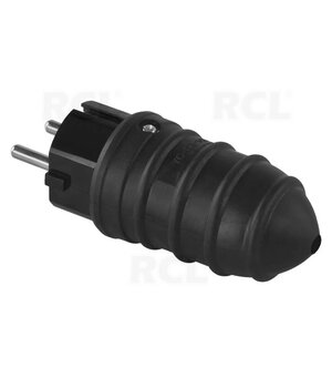 KIŠTUKAS AC 2pin/įžem/ant laido/ juodas gumuotas 16A 250V IP44 CKI191JP+1.jpg