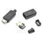 ШТЕКЕР микро USB B типа (DIY 4in1), Gold CKI830GJ.jpg