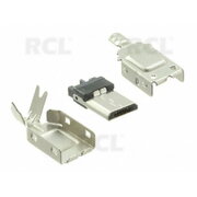 KIŠTUKAS  micro USB B tipo kabeliui, 30VAC 1A, Hirose Connector CKI831.jpg