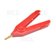 Alligator Clip 90mm 20A LCR Kelvin, red CKR014R.jpg