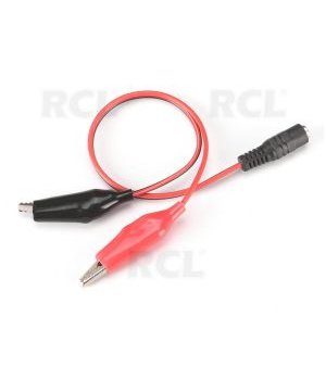 ЗАЖИМЫ с проводами и гнездом DC 5.5 x 2.1 мм, 0.25 м CKRL21+1.jpg