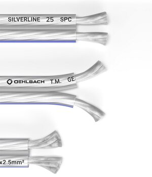 LOUDSPEAKER CABLE  2x2.5mm² silver,  OEHLBACH Silverline 25 CLA053S_1.jpg
