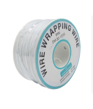 Wire ø0.25mm, 0.05mm² / 30AWG, PVC, white, 250m CLA09025BS.png