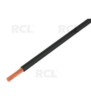Wire stranded H05V-K, LgY  Cu 0.5mm²,  black, PVC, 300/500V,  Class:5 CLA0905J.jpg