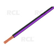 Wire stranded H05V-K, LgY Cu 0.5mm², black-violet, PVC, 300/500V,  Class:5 CLA0905J_V.jpg