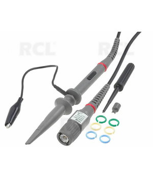 OSCILLOSCOPE CABLE spliter 100MHz, daliklis 1:1 / 10:1, 600V PK CAT I CLA202.jpg