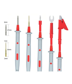 Набор тестовых проводов для мультиметра с пинцетом CLA22+1.jpg