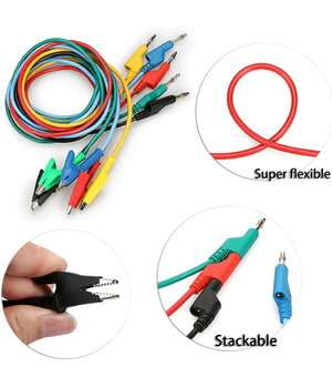 TEST LEADS  Banana (K) <-> crocodile, 1000V 15A, 1m, red CLA2423X.jpg