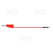 Layout board wiring silicone, banana/pin plug, 300 mm, red CLAI03R.jpg