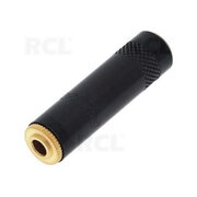 SOCKET ø3.5mm Jack stereo, for cable, Neutrik, black CLI057NJ.jpg