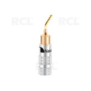 Speaker Connector Nakamichi, Gold Plated, black CLI0942JK.jpg