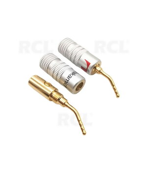 Speaker Connector Nakamichi, Gold Plated, red CLI0942XK+1.jpg