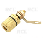 SOCKET ø4mm 'banan' type, GOLD black CLI162J.jpg