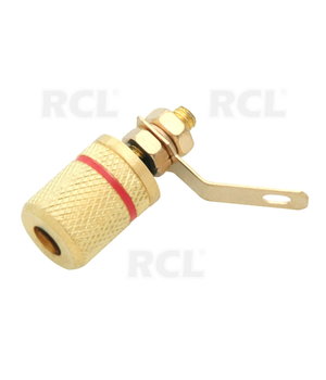 ГНЕЗДО ø4мм типа 'banan', GOLD красное CLI162R.jpg