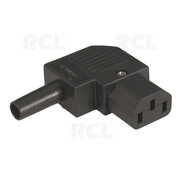 SOCKET AC 6A  3pin, for Cable, angled CLI202K.jpg