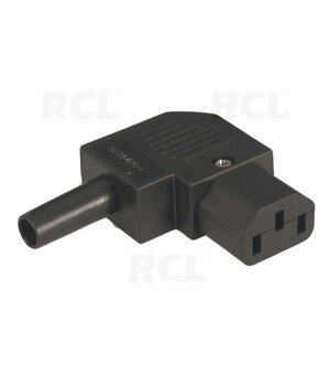 SOCKET AC 6A  3pin, for Cable, angled CLI202K.jpg