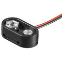 LIZDAS  9V 6F22  baterijai, T formos, 150mm CLI234T.jpg