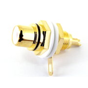 SOCKET RCA, Panel mounting, black Teflon, gold-plated CLI375J.jpg