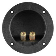 ГНЕЗДО для КОЛОНКИ круглое/gold, 2pin,  ø115mm CLI449.jpg
