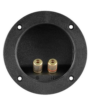ГНЕЗДО для КОЛОНКИ круглое/gold, 2pin,  ø115mm CLI449.jpg