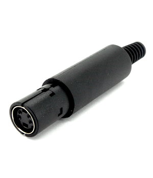 SOCKET mini DIN 4pin for Cable, black CLI544.jpg