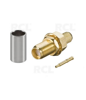 ГНЕЗДО SMA для обжима, RG58 на кабель, реверсный CLI775.jpg