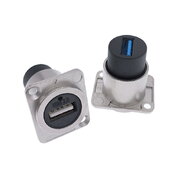 Socket USB 2.0, panel D type Metal mounting CLI8101.jpg