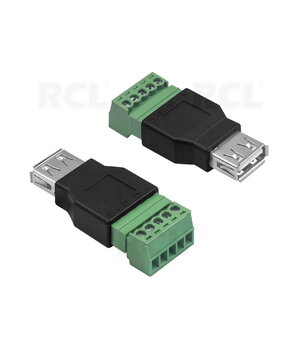 SOCKET USB A type with contact block 5pin CLI810L5.jpg