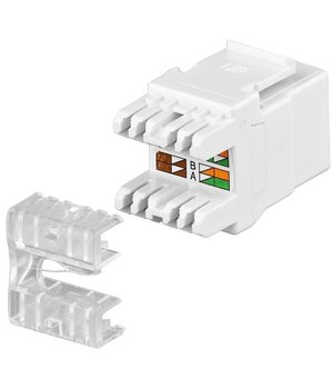 Разъем CAT5E, панельный, RJ45 (8P8C), 100 МГц, KeyStone, CRO316 для панели CLI927+1.jpg