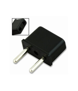 ADAPTERIS - PERĖJIMAS AC/AC Euro <-> USA, kelioninis CPE010LC.jpg