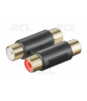 ADAPTERIS - SUJUNGIMAS  2xRCA (L) <-> 2xRCA (L), gold-plated CPE107G.jpg