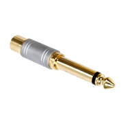 PERĖJIMAS   ø6.3mm (K) Jack  mono <-> RCA (L), 24k gold plated, HQS CPE522HQS.jpg