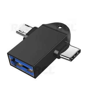 ADAPTER OTG USB  (F) <-> USB C, micro USB CPEK020.jpg