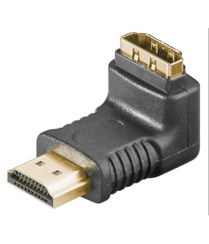 ADAPTERIS - PERĖJIMAS HDMI (K) <-> HDMI (L) 19pin kampu, kištukas apverstas 180° CPEKHDMI19MF_P.jpg