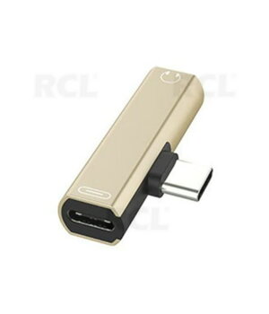 PERĖJIMAS USB C Type - audio Jack 3.5mm, gold-plated CPEKUSB01A.jpg