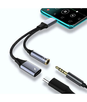 ADAPTERIS - PERĖJIMAS USB-C type (K) -> USB-C type (L) + Jack Audio 3.5mm CPEKUSB06+1.jpg