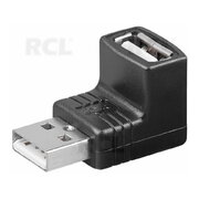 ADAPTERIS - PERĖJIMAS  USB A (K) <-> A (L), 90° kampu CPEKUSB11.jpg