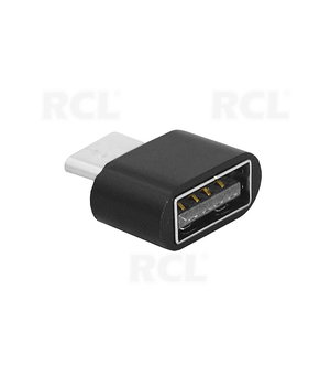 ADAPTERIS - PERĖJIMAS USB A (L) <-> micro USB 5pin (K) CPEKUSB15.jpg