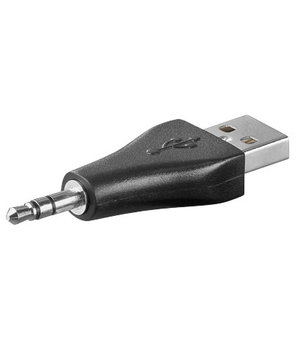 ADAPTOR USB  USB A (M) <-> 3.5mm stereo Jack 3pin (M) CPEKUSB8.jpg