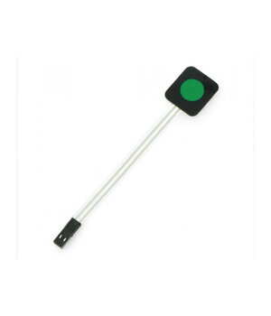 Key Button Membrane Switch 23x20x0.8 mm, green CPR0003.jpg