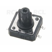 MICROSWITCH SMD OFF-(ON) 50mA / 12VDC  12x12mm H=12mm, 12V 50mA CPR077.jpg