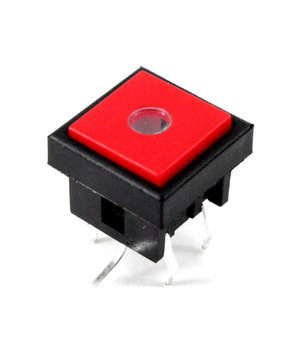 MICROSWITCH OFF-()ON) 12V 0.05A square 10mm red with LED CPR083RR.jpg
