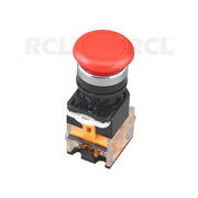 Momentary Push Button Switch  400VAC 10A, ø22mm,  red CPR1701R.jpg