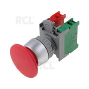 PUSH BUTTON NC + NO, 3A / 230VAC, 22mm red CPR172R.jpg