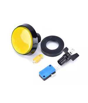 BUTTON monostable ø60mm with 12V LED yellow (for arcade video games) CPR173G+1.jpg
