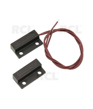 REED SENSOR with MAGNET outside, 2pin, brown, NC type CPR195BR.jpg