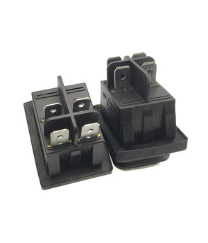 JUNGIKLIS KLAVIŠINIS 20A/250VAC, su žalia indikacija, 2x ON-OFF CPR463Z+1.jpg