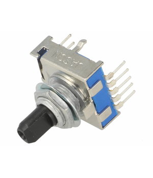 ROTARY SWITCH 6pin x1way, 0.3A / 16VDC, for PCB, horizontal CPR6XXH.jpg