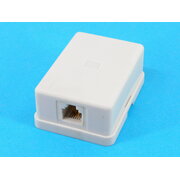 WALL TELEPHONE OUTLET 6C4P, 1 Female 4pin, midi CRO110.jpg